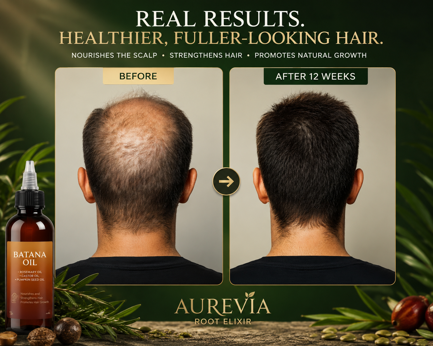 AUREVIA Root Elixir™ 4-in-1 Hair Renewal Oil